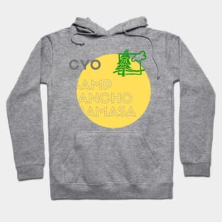 Yellow Camp Circle Hoodie